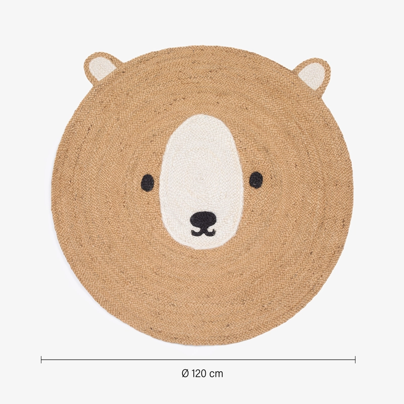 ALFOMBRA FORM DESIGN OSO DIAM INFANTIL 120 X 120 CM - 6