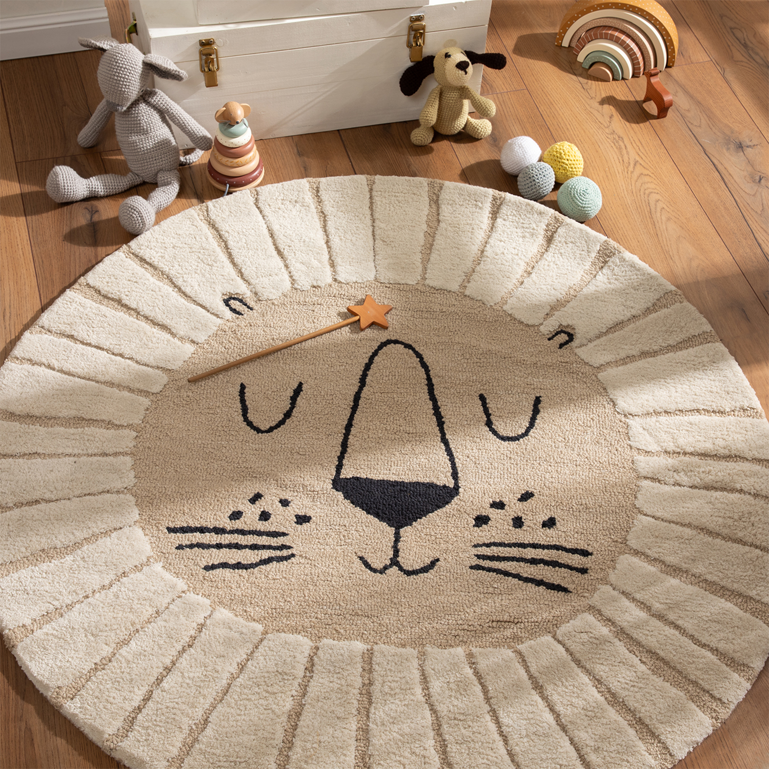 ALFOMBRA FORM DESIGN LEON DIAM INFANTIL 120 X 120 CM - 2