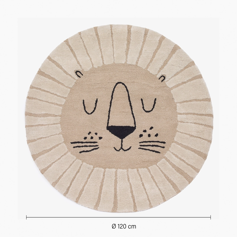 ALFOMBRA FORM DESIGN LEON DIAM INFANTIL 120 X 120 CM - 6