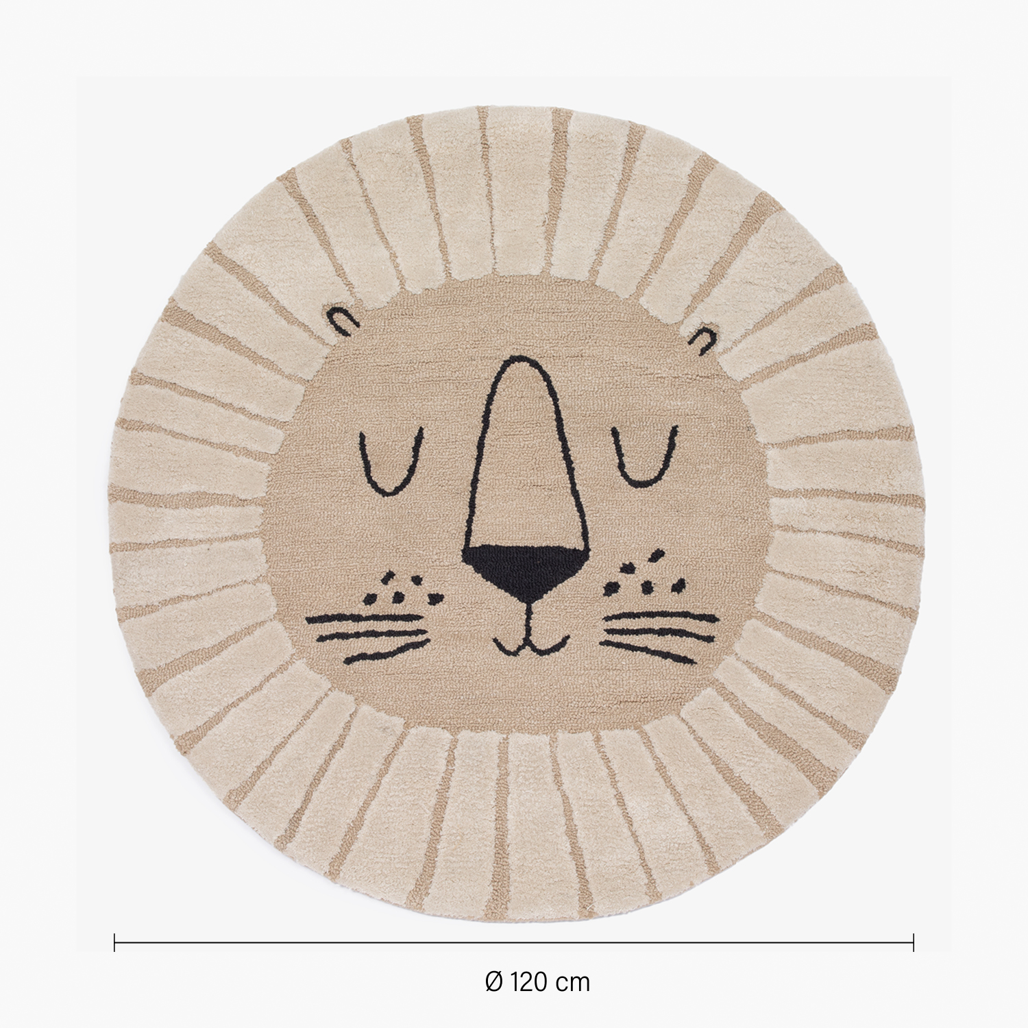 ALFOMBRA FORM DESIGN LEON DIAM INFANTIL 120 X 120 CM - 6