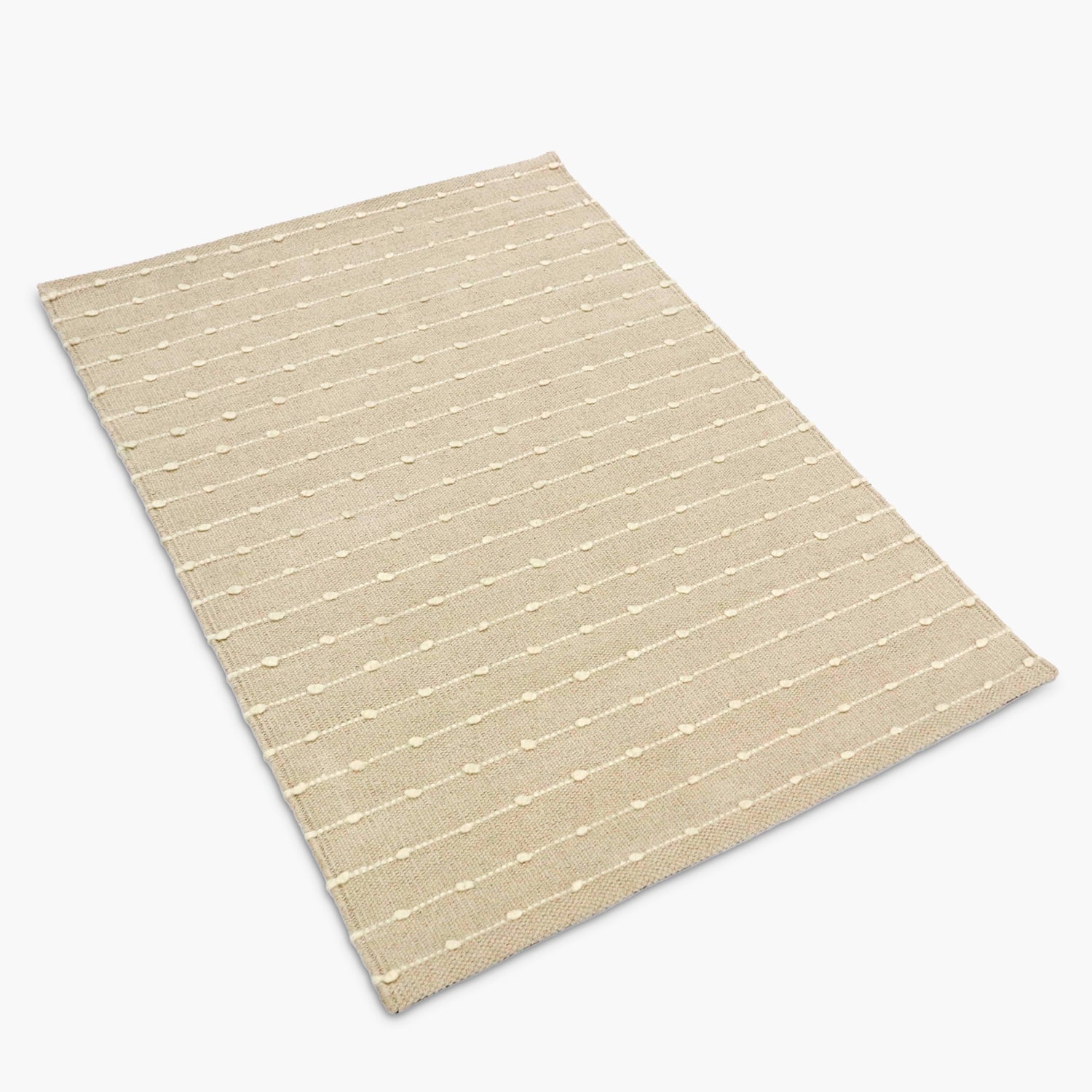 ALFOMBRA MILA 60X90 BEIGE FORM - 3