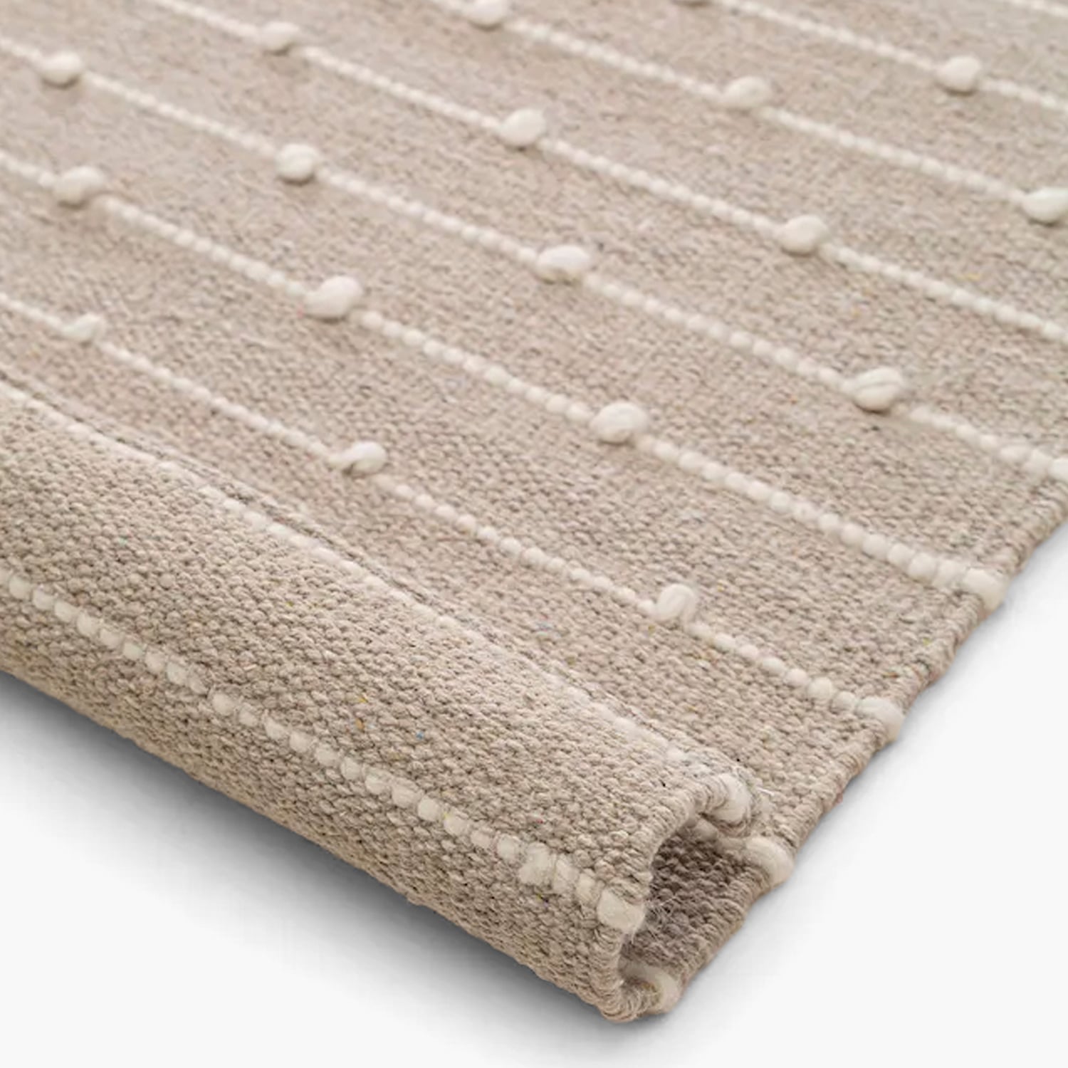 ALFOMBRA MILA 60X90 BEIGE FORM - 5