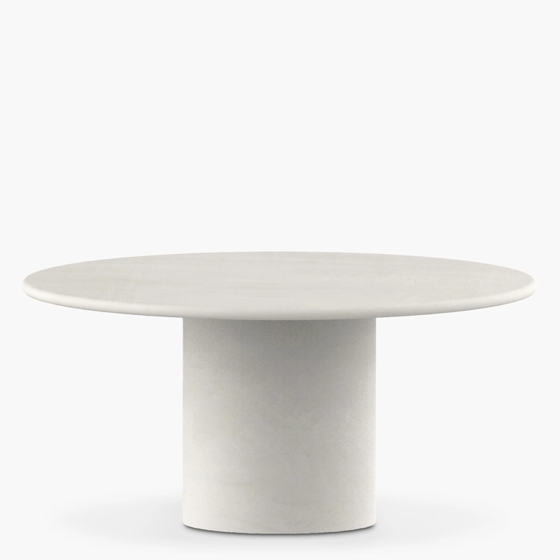 MESA COMEDOR FORM DESIGN CAPADOCIA BLANCO CERÁMICA - 1