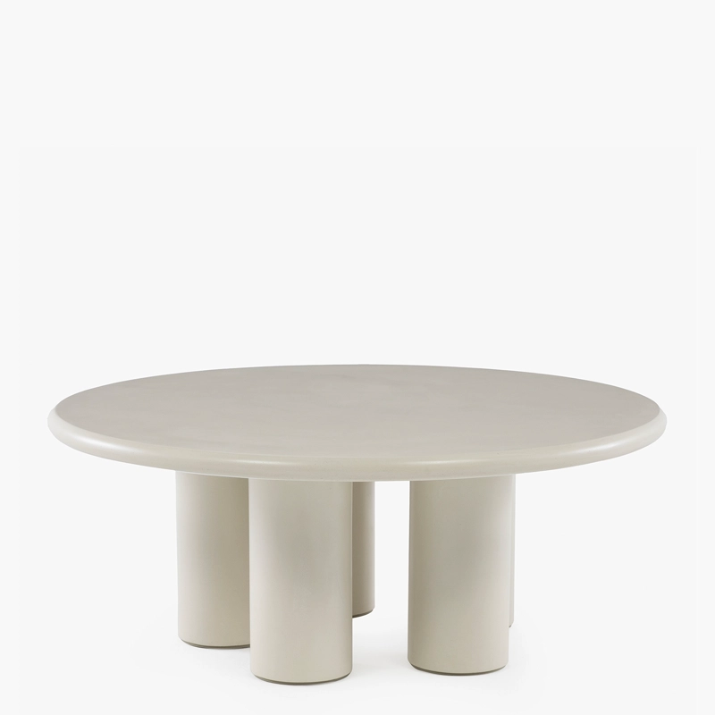 MESA DE CENTRO FORM DESIGN ATENAS BLANCO CERAMICA