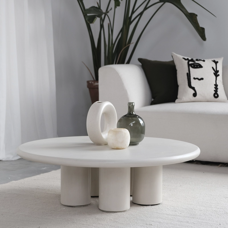 MESA DE CENTRO FORM DESIGN ATENAS BLANCO CERÁMICA - 2
