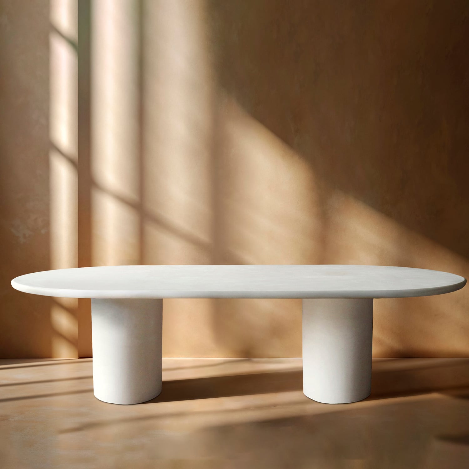 MESA COMEDOR TUNEZ BLANCO FORM - 2