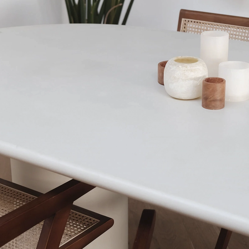 MESA COMEDOR TUNEZ BLANCO FORM - 5