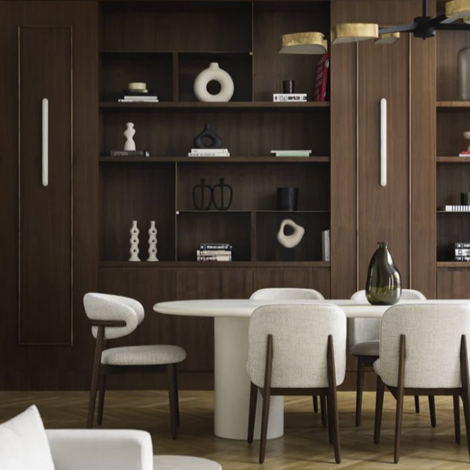 MESA COMEDOR TUNEZ BLANCO FORM - 6
