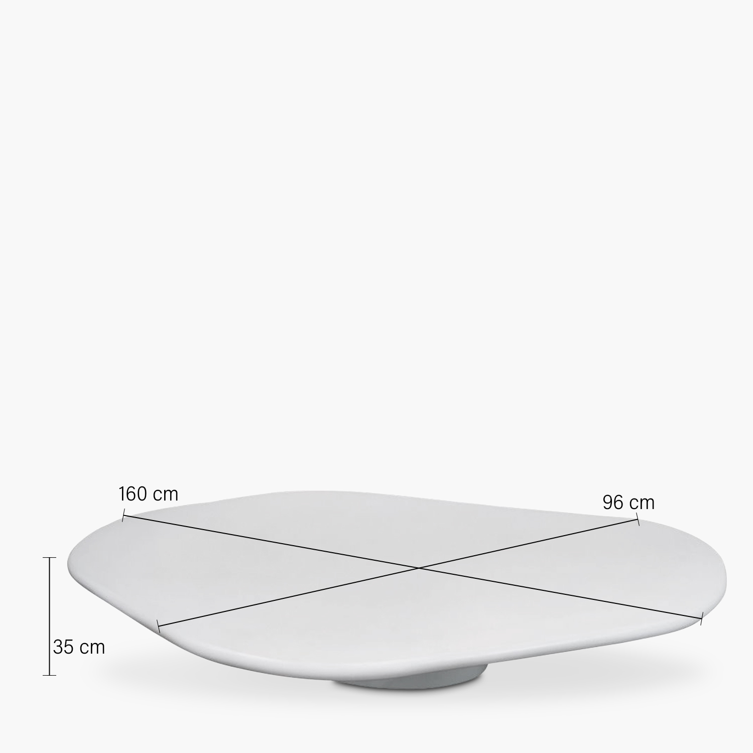 MESA DE CENTRO APOLO BLANCO FORM - 5