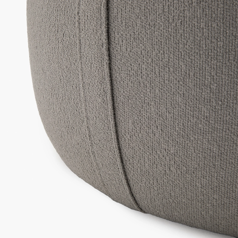 POUF MARGARET 85 GRIS FORM - 4