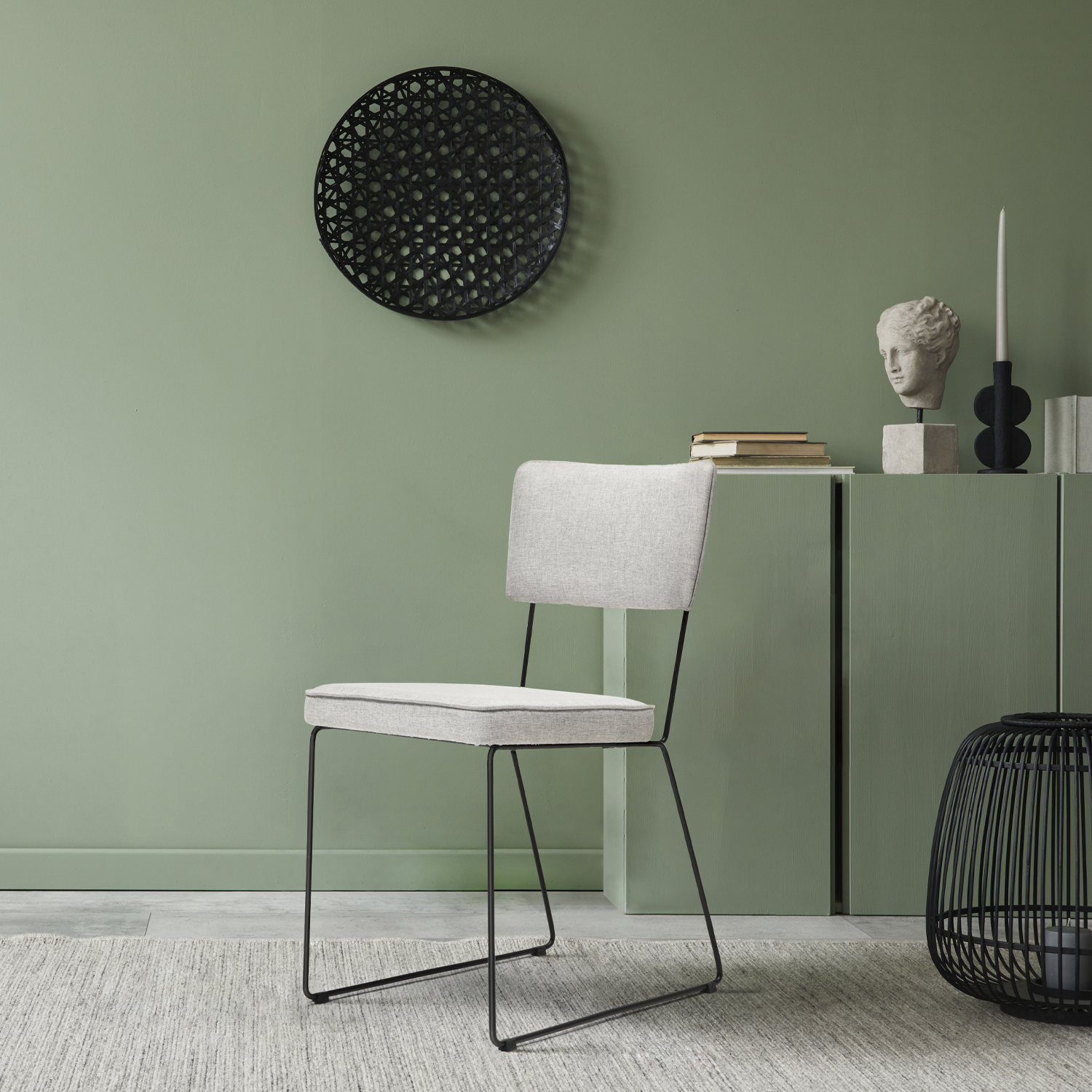SILLA COMEDOR ROMA GRIS FORM - 2