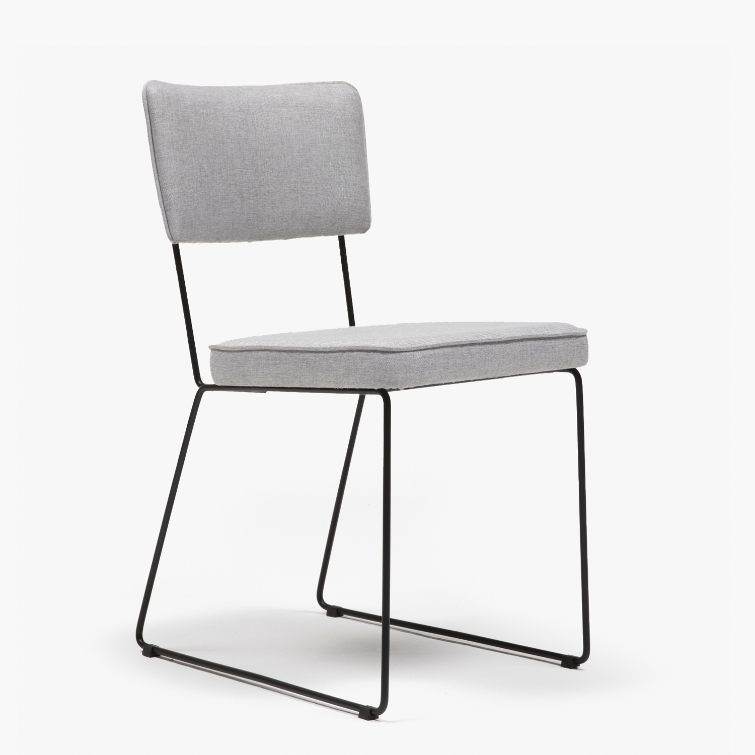 SILLA COMEDOR ROMA GRIS FORM - 3
