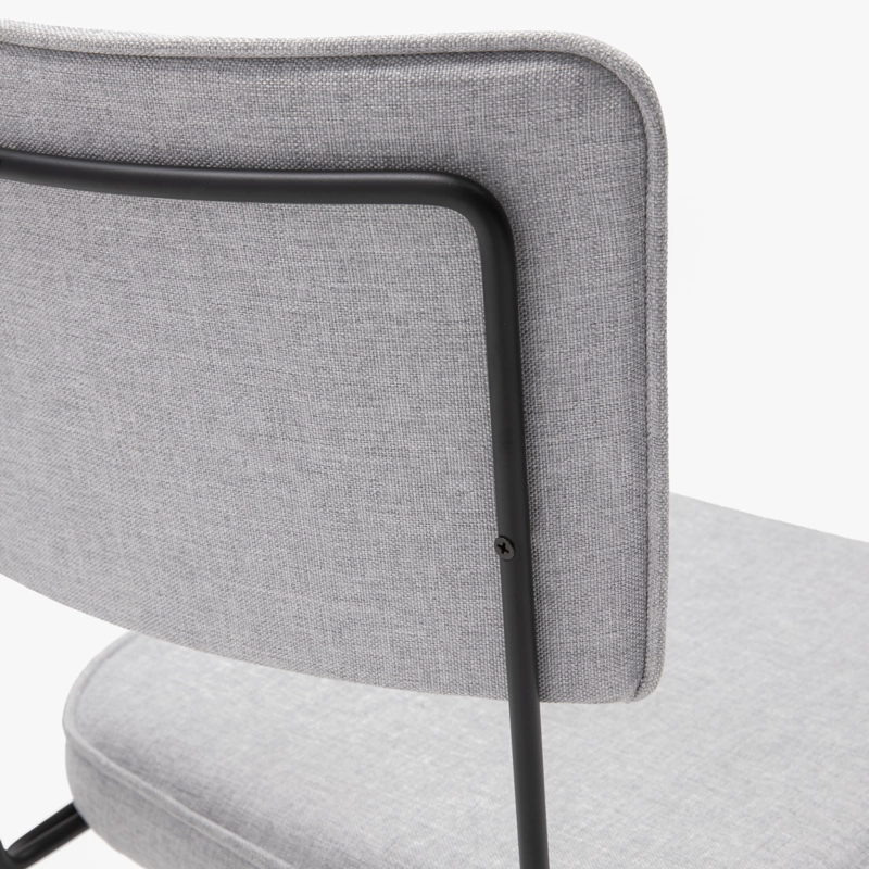 SILLA COMEDOR ROMA GRIS FORM - 6