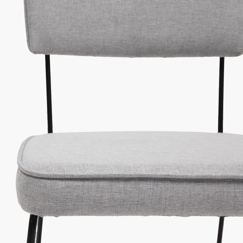 SILLA COMEDOR ROMA GRIS FORM - 7