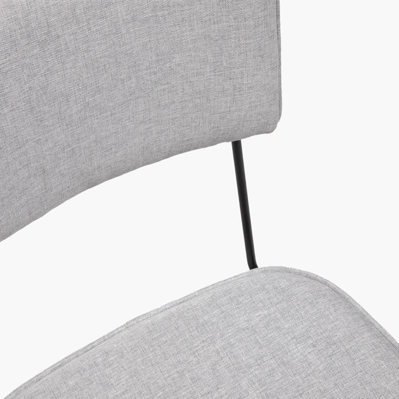 SILLA COMEDOR ROMA GRIS FORM - 8