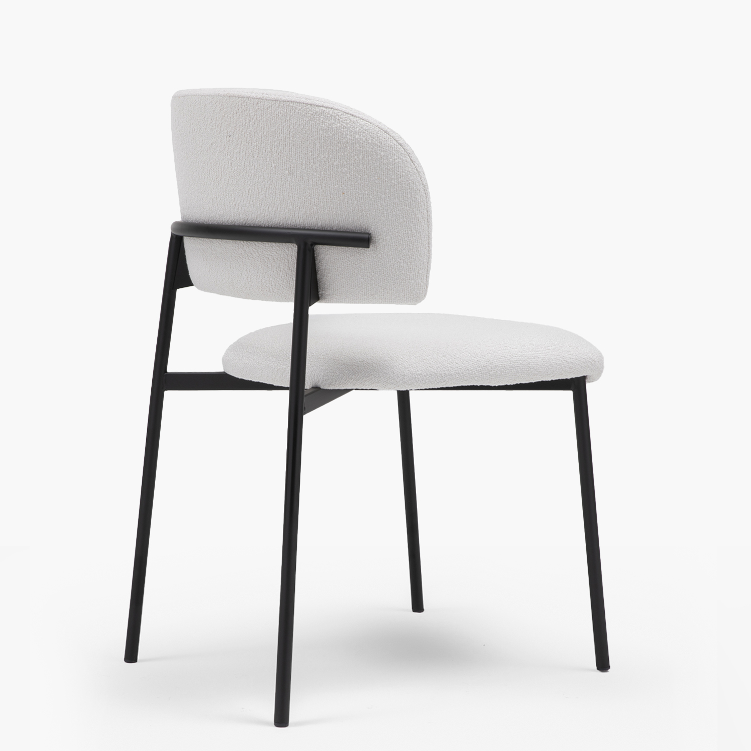 SILLA FORM DESIGN ACERO CREMA COMEDOR REGINA - 4