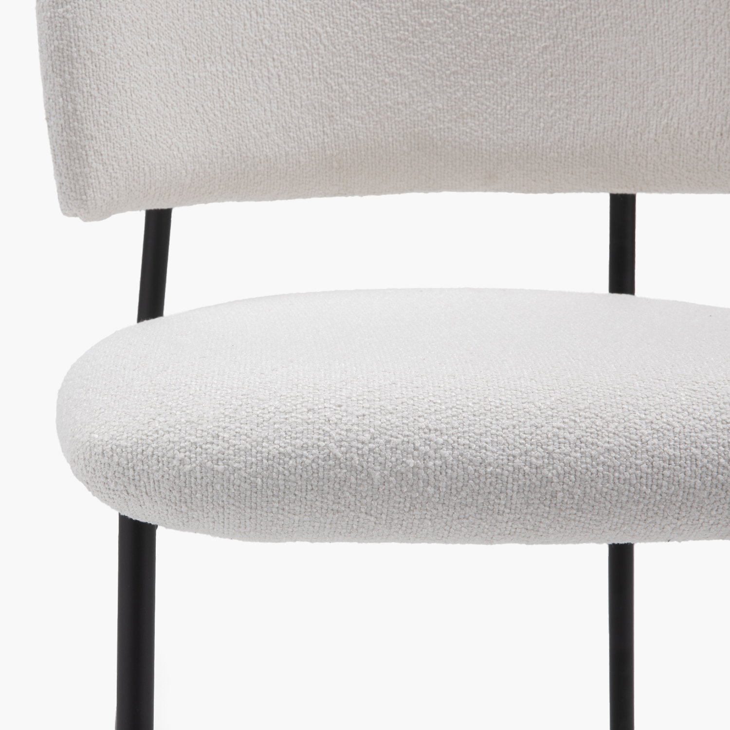 SILLA FORM DESIGN ACERO CREMA COMEDOR REGINA - 7