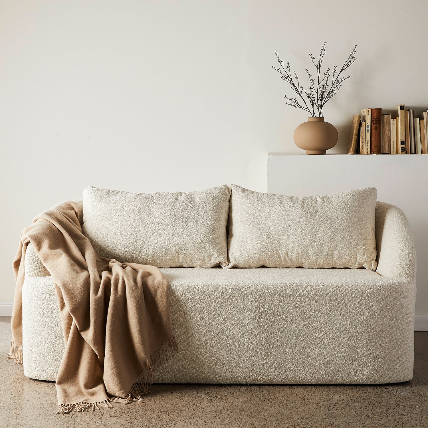 SOFA TURINI 2C CREMA FORM - 2