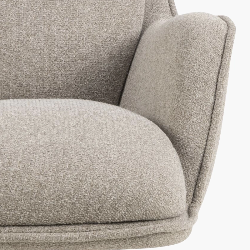 SILLÓN FORM DESIGN ACERO BEIGE BOSTON - 5