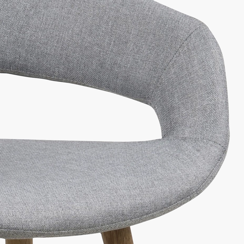 TABURETE MEDIO 66 TAPIZ GRACE GRIS FORM - 7