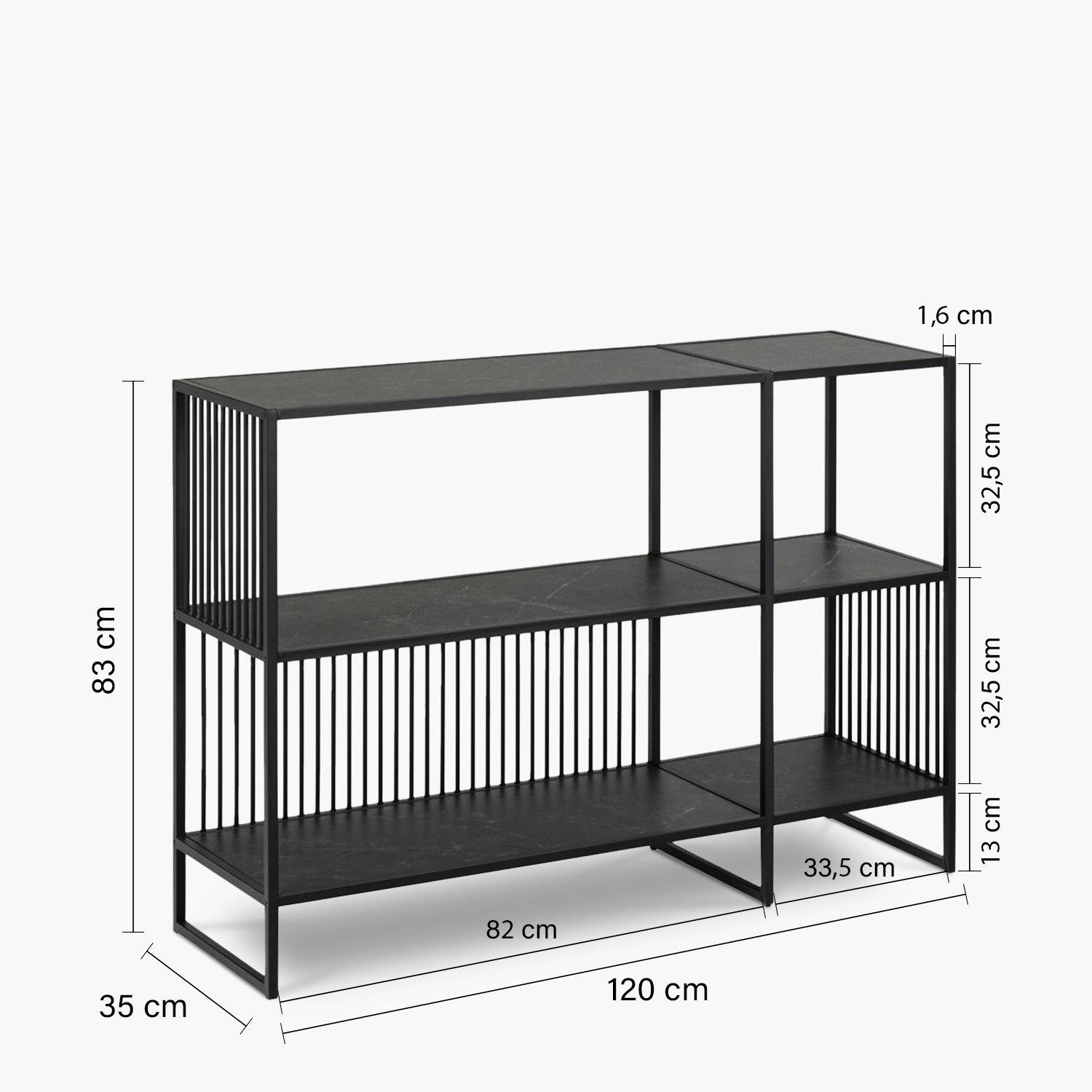 ARRIMO FORM DESIGN ACERO NEGRO MEDIO LIVERPOOL - 7