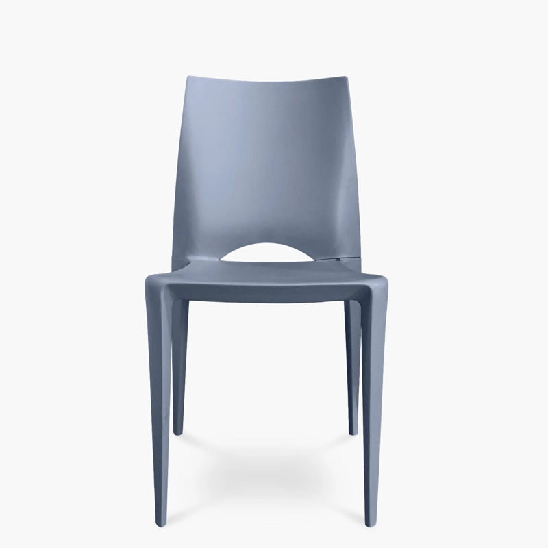 SILLA FORM DESIGN GRIS REX OSCURO - 1