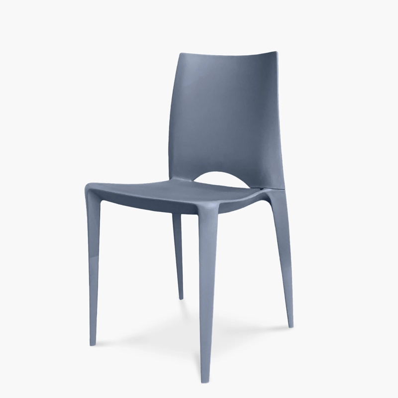 SILLA FORM DESIGN GRIS REX OSCURO - 2