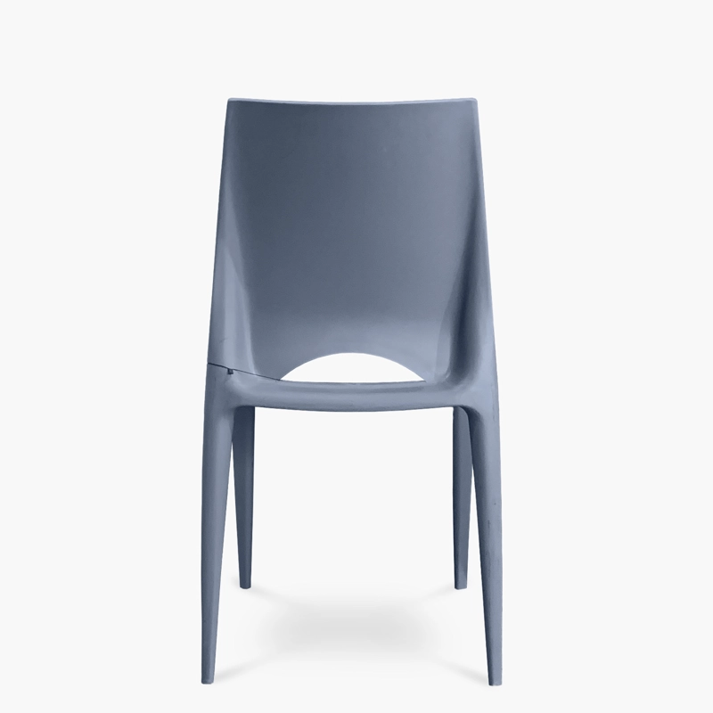 SILLA FORM DESIGN GRIS REX OSCURO - 4