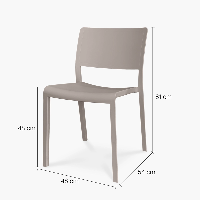 SILLA FORM DESIGN CAFE NIZA TAUPE - 6