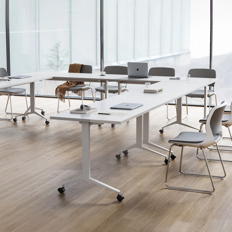 ESCRITORIO FORM OFFICE SPACE PLEGABLE 120X60 BLANCO ACERO - 2