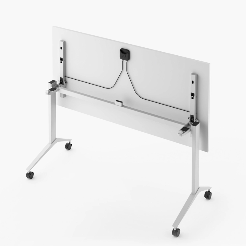 ESCRITORIO FORM OFFICE SPACE PLEGABLE 120X60 BLANCO ACERO - 4