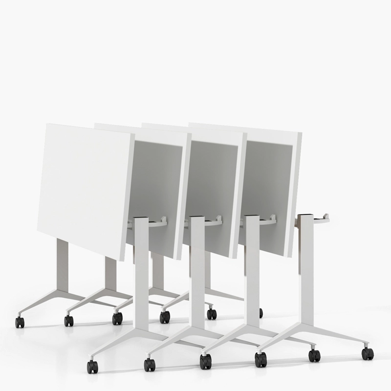 ESCRITORIO FORM OFFICE SPACE PLEGABLE 120X60 BLANCO ACERO - 6