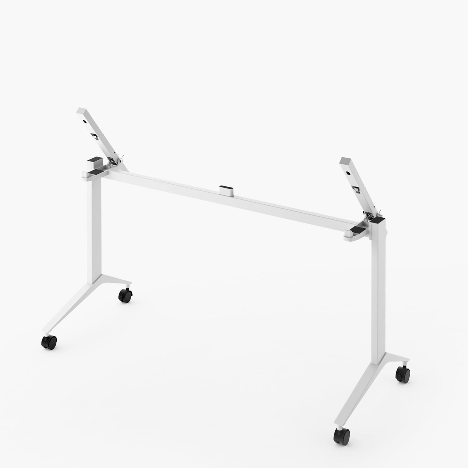 ESCRITORIO FORM OFFICE SPACE PLEGABLE 150X70 NATURA BLANCO ACERO - 3