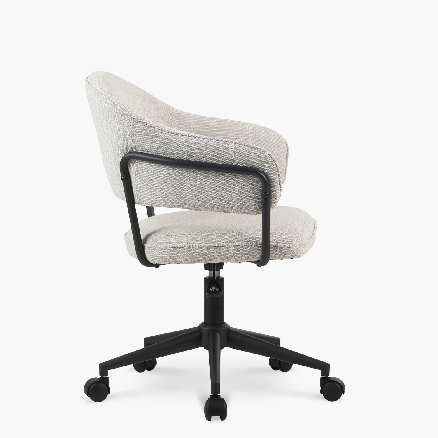 SILLA DE OFICINA FORM DESIGN GRIS CLARO STANFORD CON RUEDAS - 3