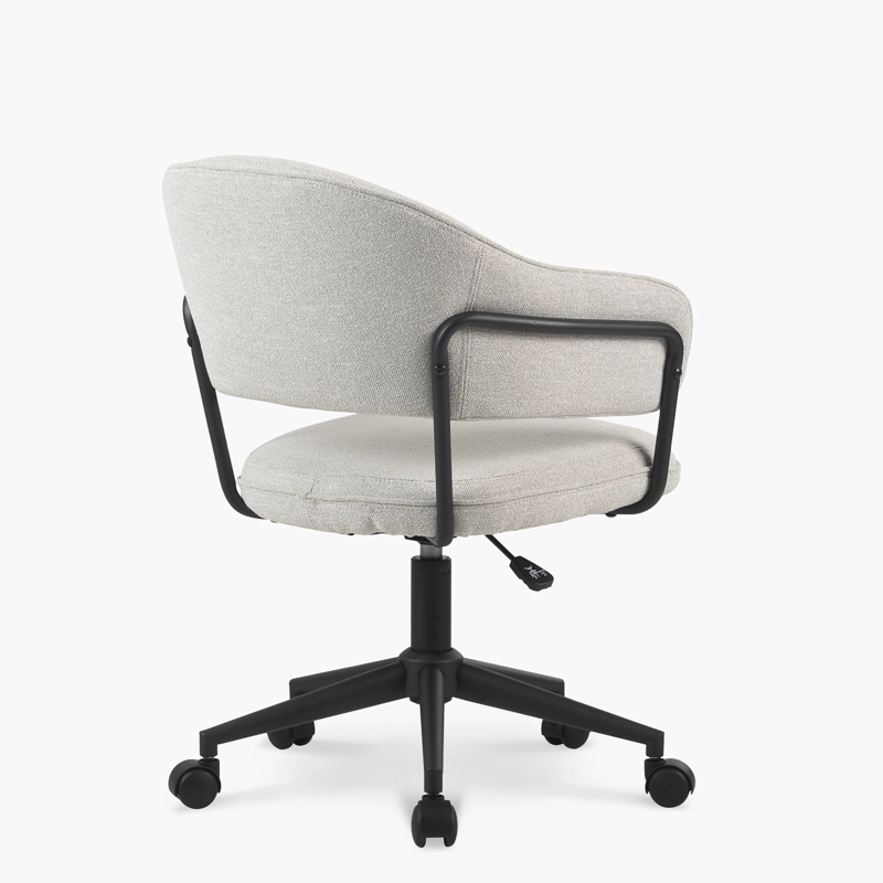 SILLA DE OFICINA FORM DESIGN GRIS CLARO STANFORD CON RUEDAS - 4