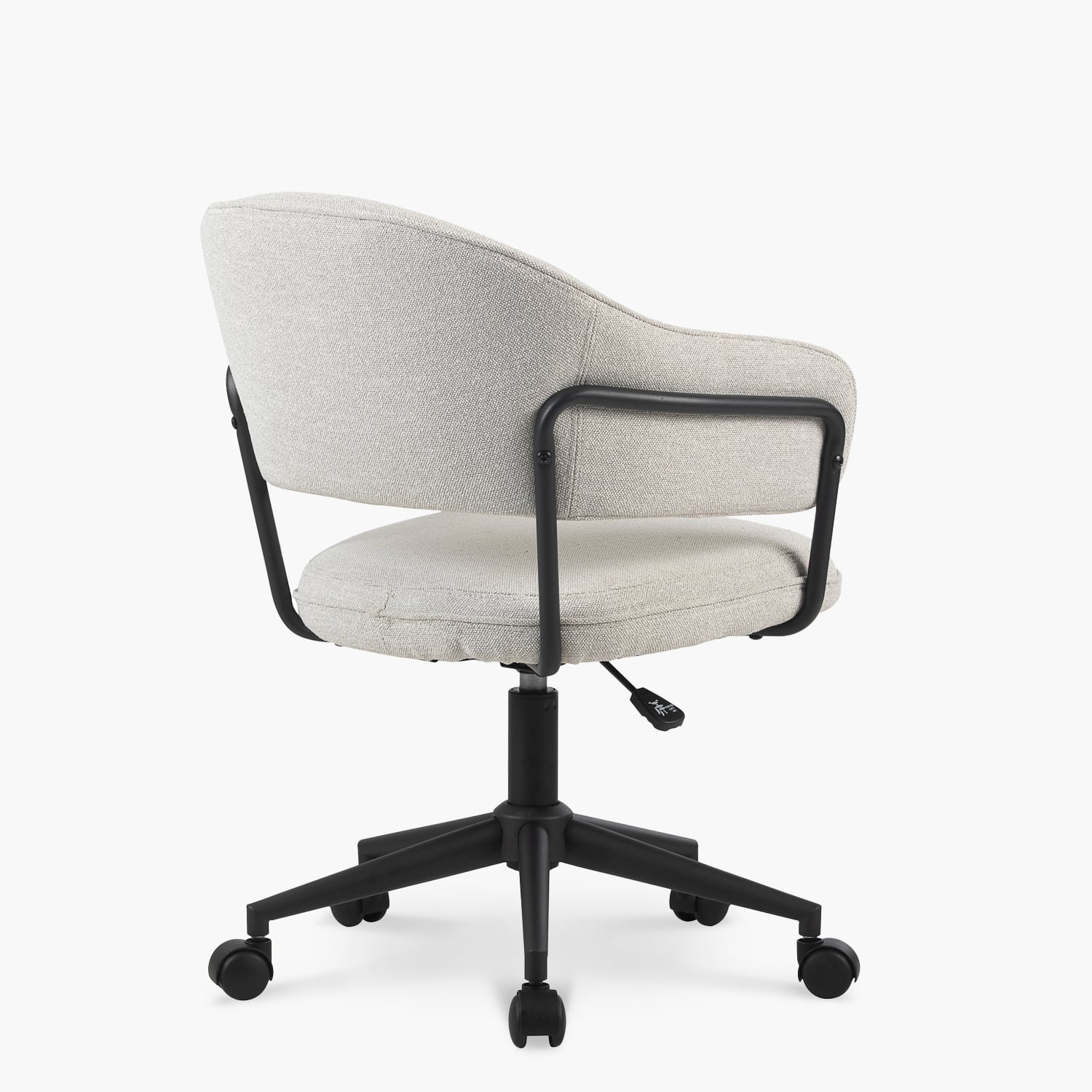 SILLA DE OFICINA FORM DESIGN GRIS CLARO STANFORD CON RUEDAS - 4