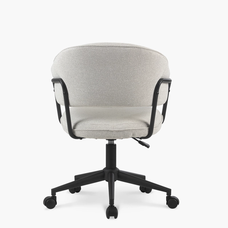 SILLA DE OFICINA FORM DESIGN GRIS CLARO STANFORD CON RUEDAS - 5