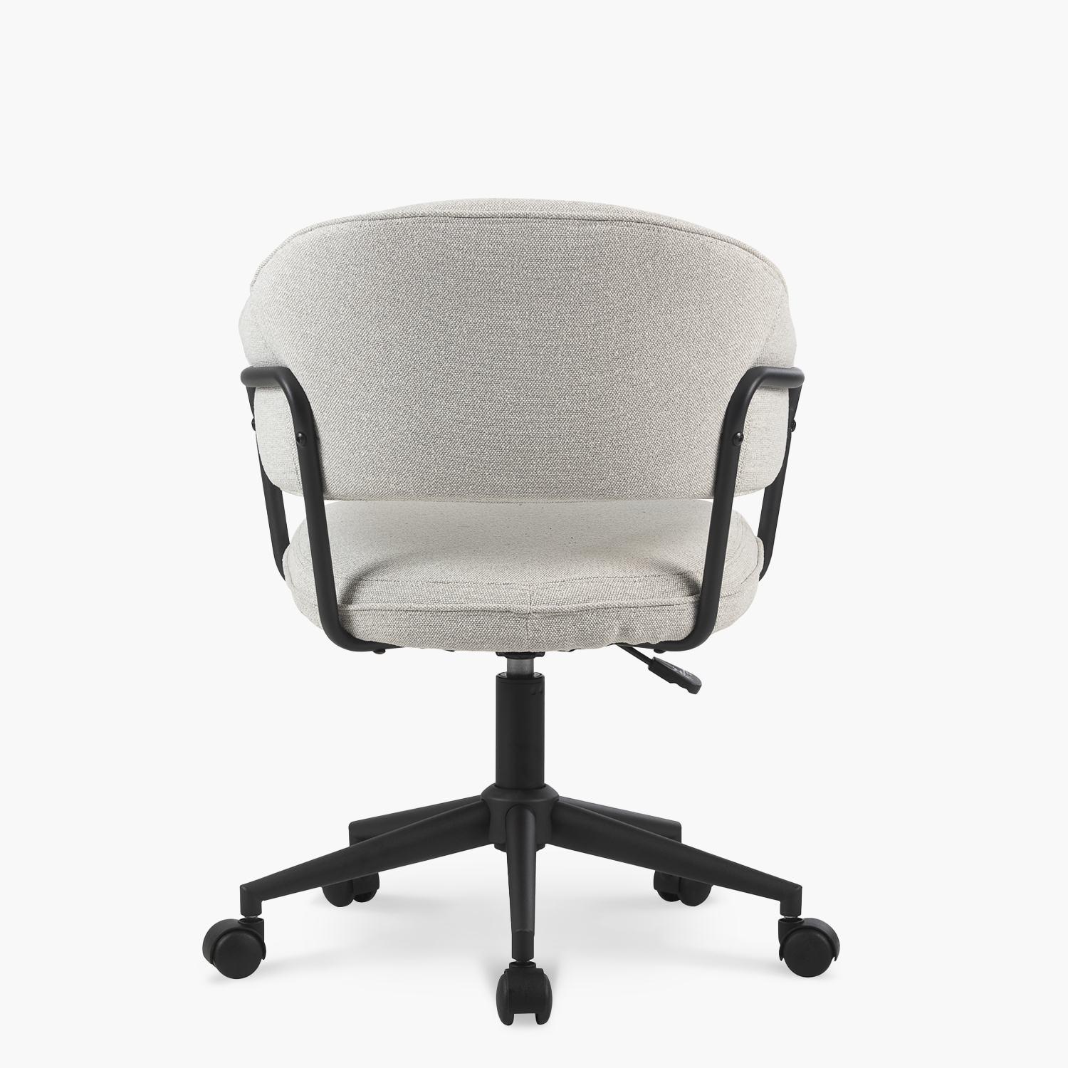 SILLA DE OFICINA FORM DESIGN GRIS CLARO STANFORD CON RUEDAS - 5