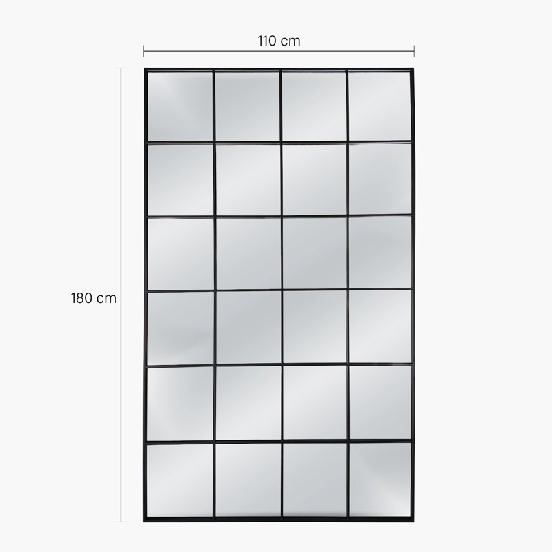 ESPEJO FORM DESIGN CONSTANTINO 180 NEGRO - 6