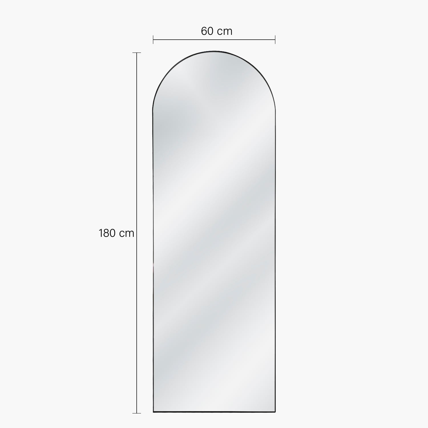 ESPEJO FORM DESIGN OFELIA 180 NEGRO - 5