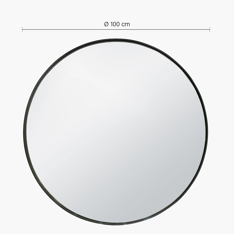 ESPEJO FORM DESIGN CLEMENTINA 100 NEGRO - 4