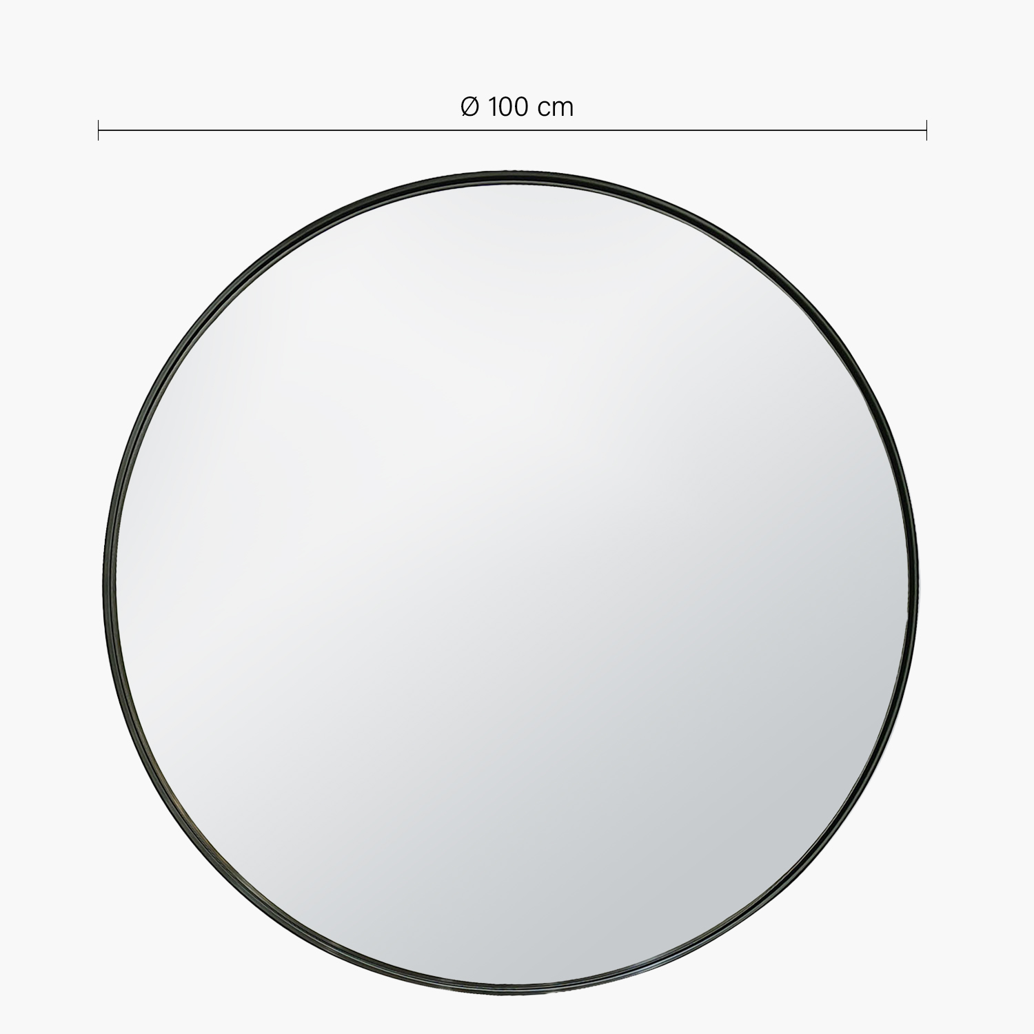 ESPEJO FORM DESIGN CLEMENTINA 100 NEGRO - 4