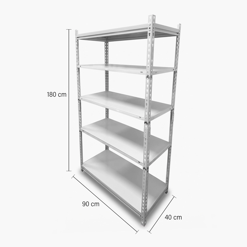 ESTANTE METALICO RACK 90X40X180 500 KG VONTAK - 5