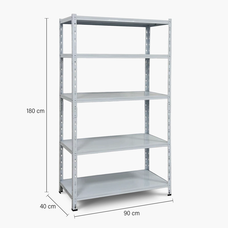 ESTANTE METALICO RACK 90X40X180 250 KG VONTAK - 5