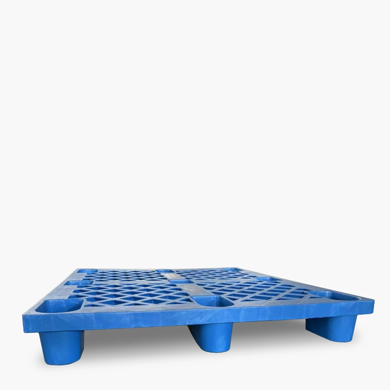 PALLET PLASTICO INDUSTRIAL REFORZADO 9 TACOS 120X100X15 AZUL VONTAK - 2