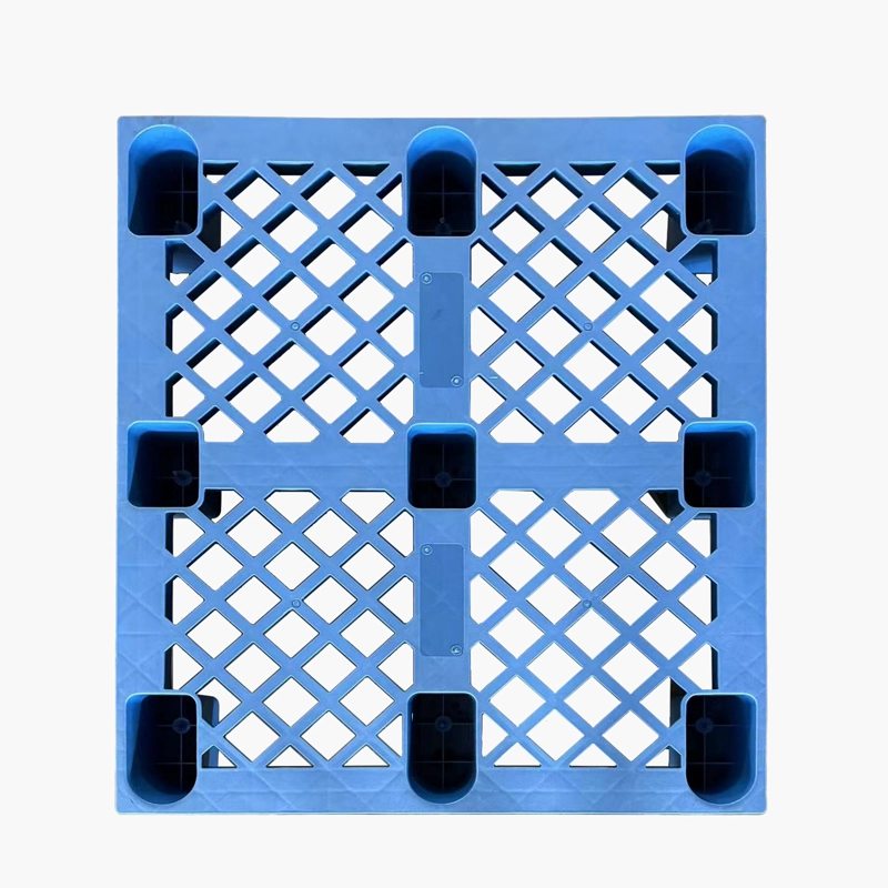 PALLET PLASTICO INDUSTRIAL REFORZADO 9 TACOS 120X100X15 AZUL VONTAK - 3