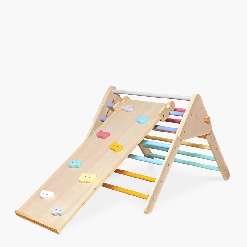 SET TRIANGULO PIKLER CON RAMPA RAINBOW MULTICOLOR FORM - 3