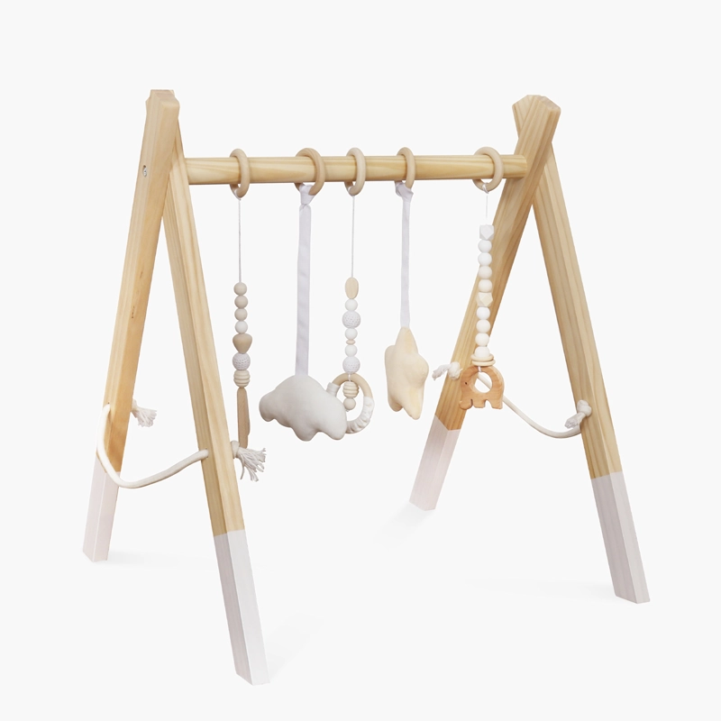 GIMNASIO INFANTIL DE MADERA FORM DESIGN CAFE AURA NATURABLANCO FORM - 3
