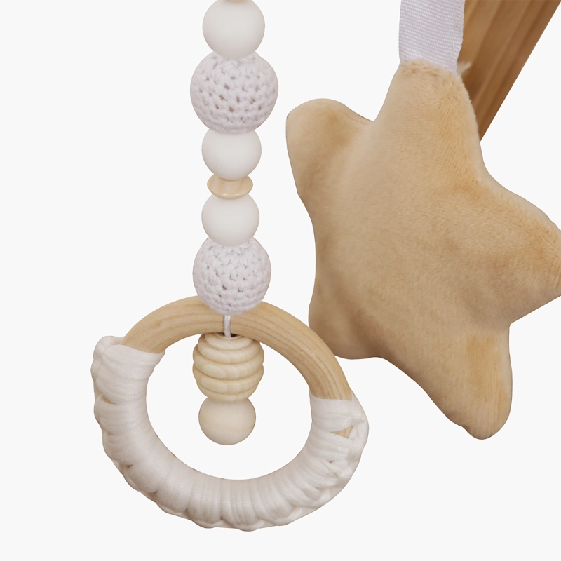 GIMNASIO INFANTIL DE MADERA FORM DESIGN CAFE AURA NATURABLANCO FORM - 6