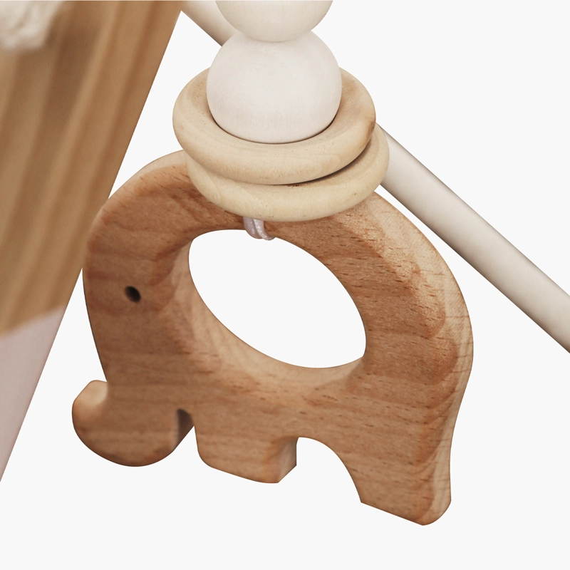 GIMNASIO INFANTIL DE MADERA FORM DESIGN CAFE AURA NATURABLANCO FORM - 7